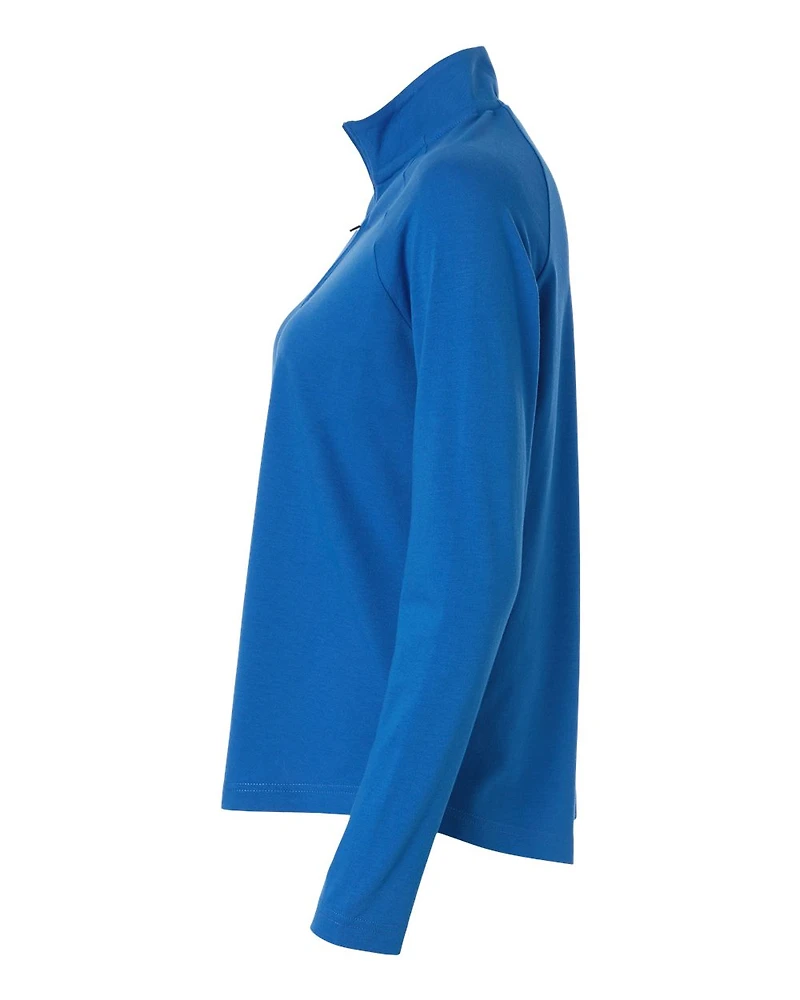 Women’s Seaton Pebble Textured Quarter-Zip Pullover