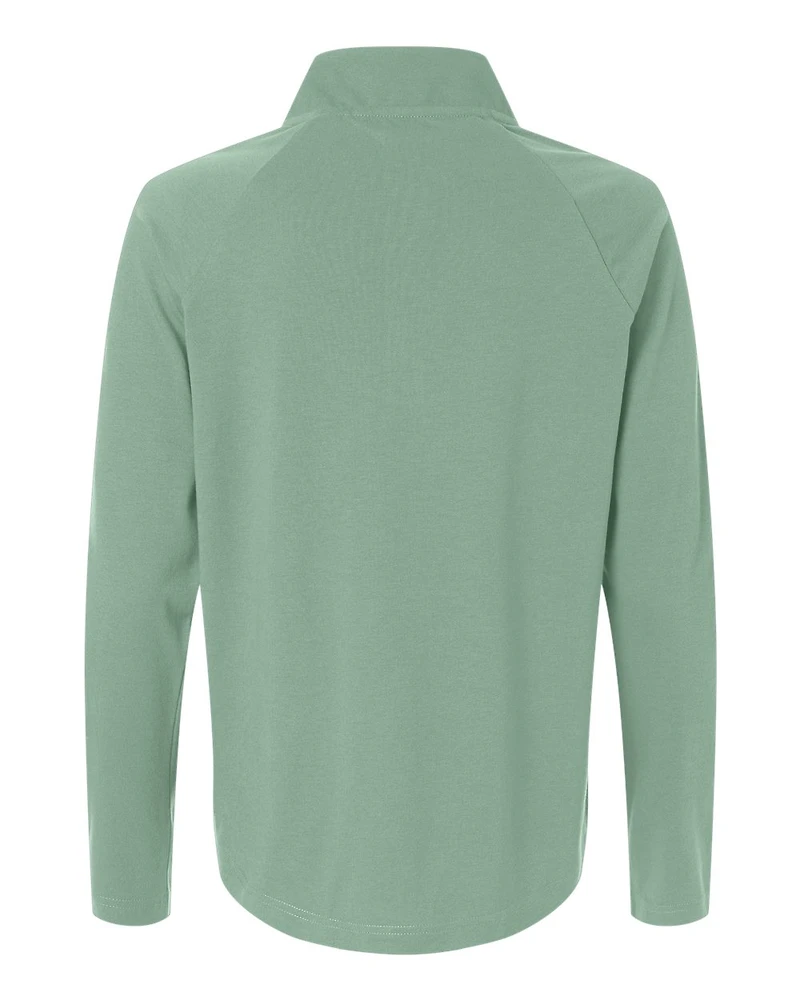 Women's Seaton Pebble Textured Quarter-Zip Pullover | T-Shirt Time