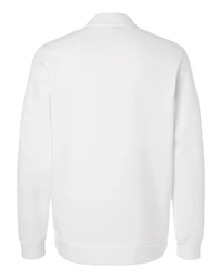 Pull à fermeture éclair quart de tour en polaire pour homme