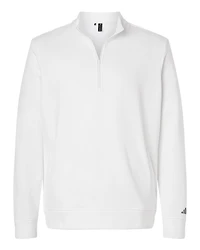 Pull à fermeture éclair quart de tour en polaire pour homme