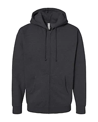 Sweat à capuche zippé unisexe de poids lourd | T-Shirt Time