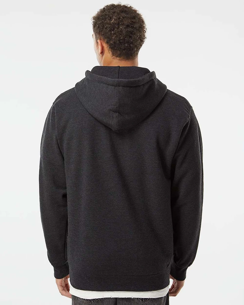 Sweat à capuche zippé unisexe de poids lourd | T-Shirt Time