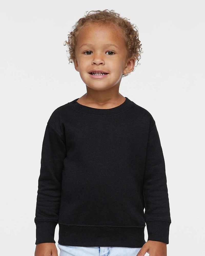 Toddler Fleece Crewneck Sweatshirt | T-Shirt Time