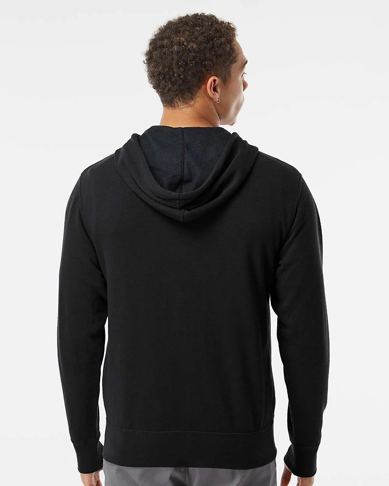 Sweat à Capuche Léger à Fermeture Éclair Unisexe
