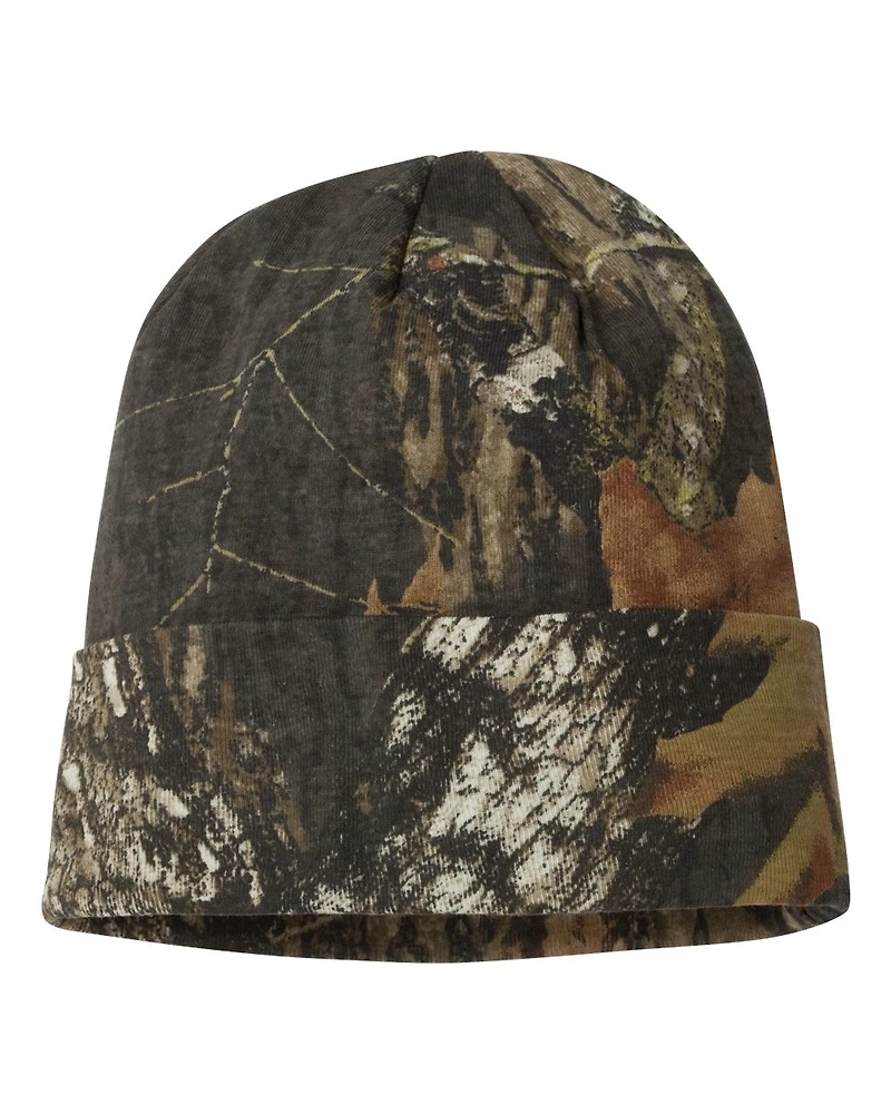 12" Licensed Camo Cuffed Beanie | T-Shirt Time