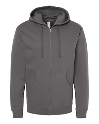 Sweatshirt à Capuche Zippé Unisexe de Poids Moyen