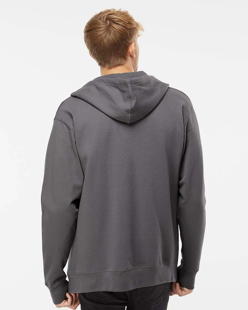 Sweatshirt à Capuche Zippé Unisexe de Poids Moyen