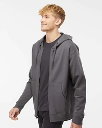 Sweatshirt à Capuche Zippé Unisexe de Poids Moyen