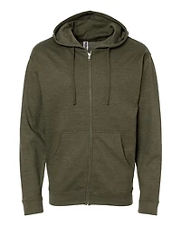 Unisex Midweight Full-Zip Hooded Sweatshirt | T-Shirt Time
