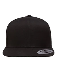 Premium Flat Bill Snapback Cap | T-Shirt Time