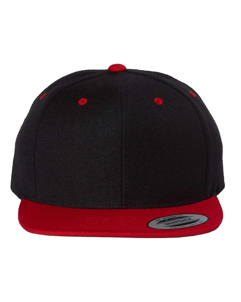Casquette Snapback à Visière Plate Premium | T-Shirt Time