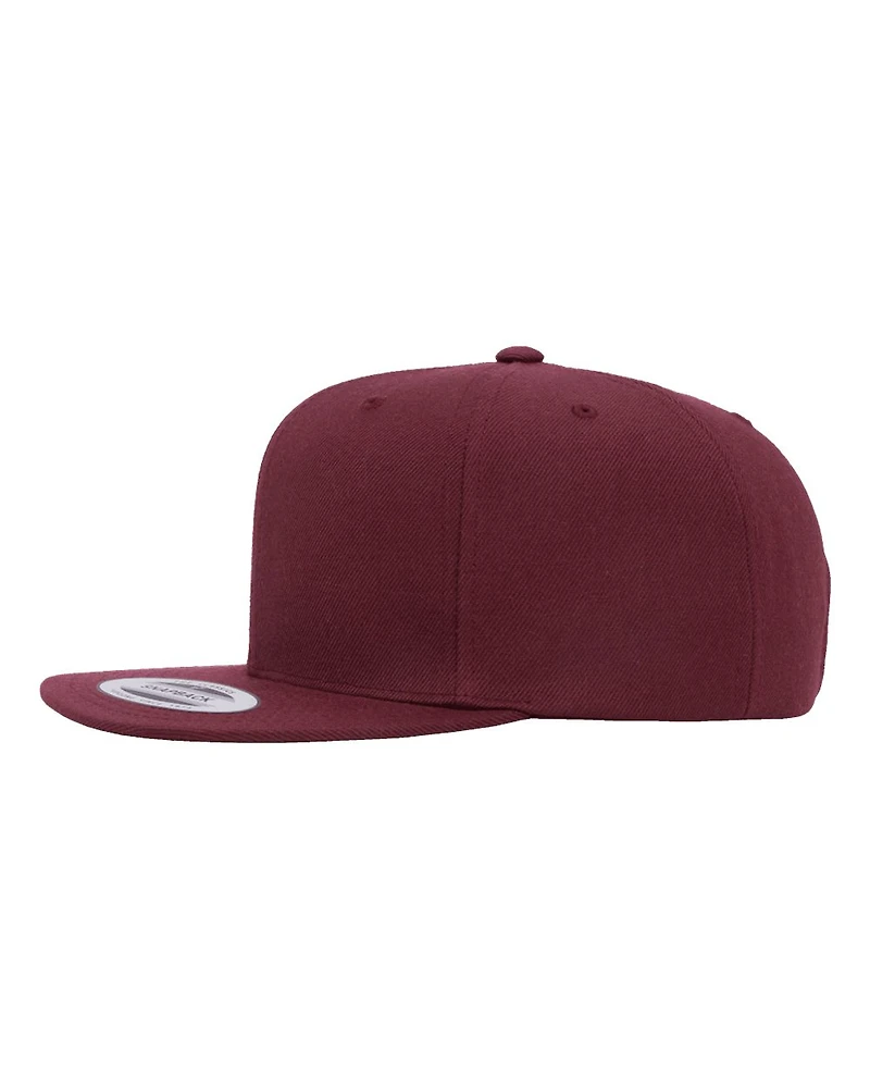 Casquette Snapback à Visière Plate Premium | T-Shirt Time