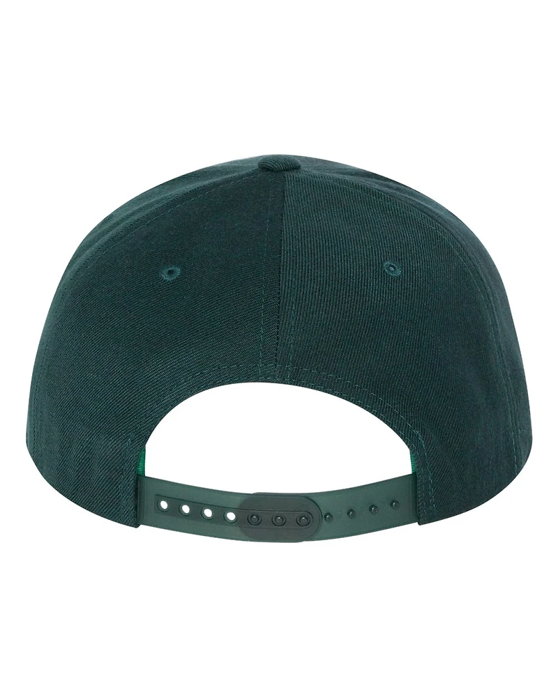 Premium Flat Bill Snapback Cap | T-Shirt Time