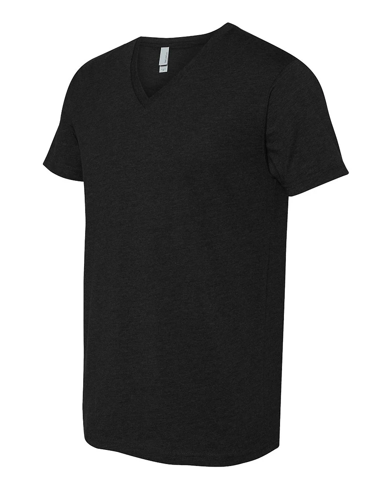 Men's CVC V-Neck T-Shirt | Time