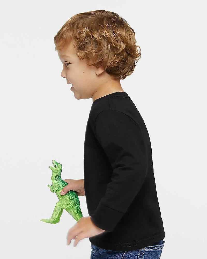 Toddler Fine Jersey Long Sleeve Tee | T-Shirt Time