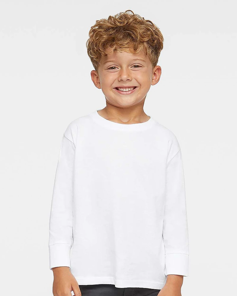 Tee-shirt à Manches Longues en Jersey Fin pour Tout-Petits