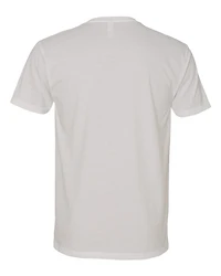 T-shirt à col en V suédé pour homme