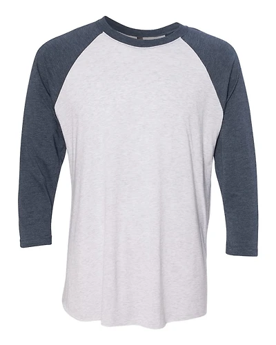 Unisex Triblend Three-Quarter Raglan T-Shirt | Time