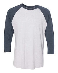 Unisex Triblend Three-Quarter Raglan T-Shirt | Time