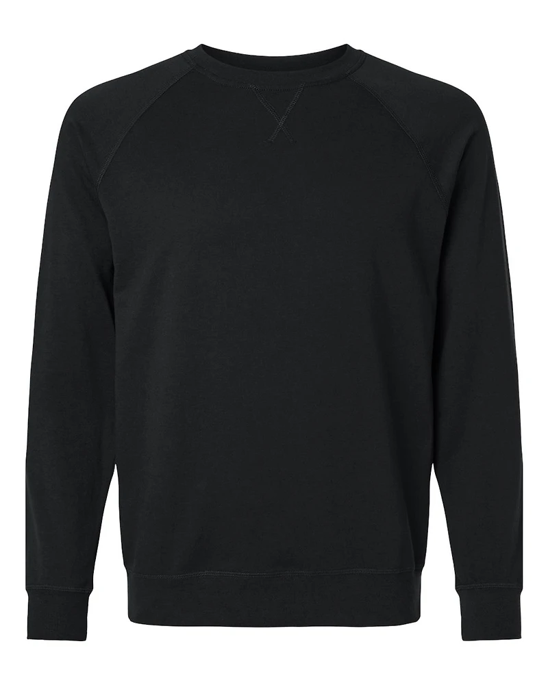 Unisex Laguna Raglan Crewneck Sweatshirt | T-Shirt Time