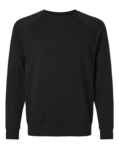 Unisex Laguna Raglan Crewneck Sweatshirt | T-Shirt Time