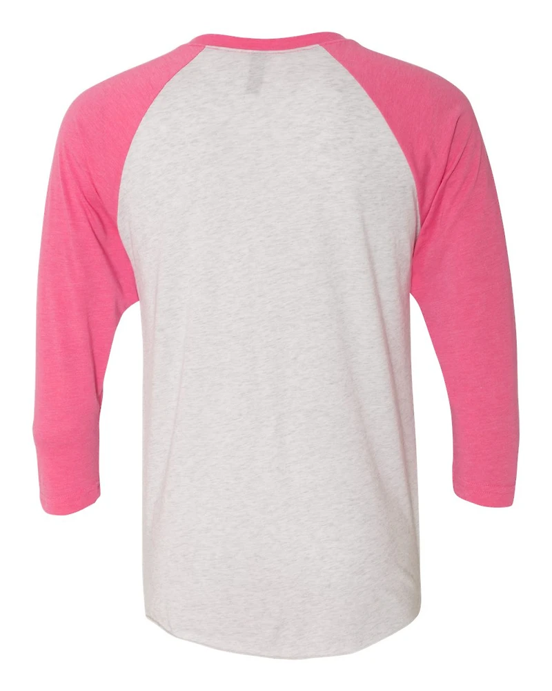 Unisex Triblend Three-Quarter Raglan T-Shirt
