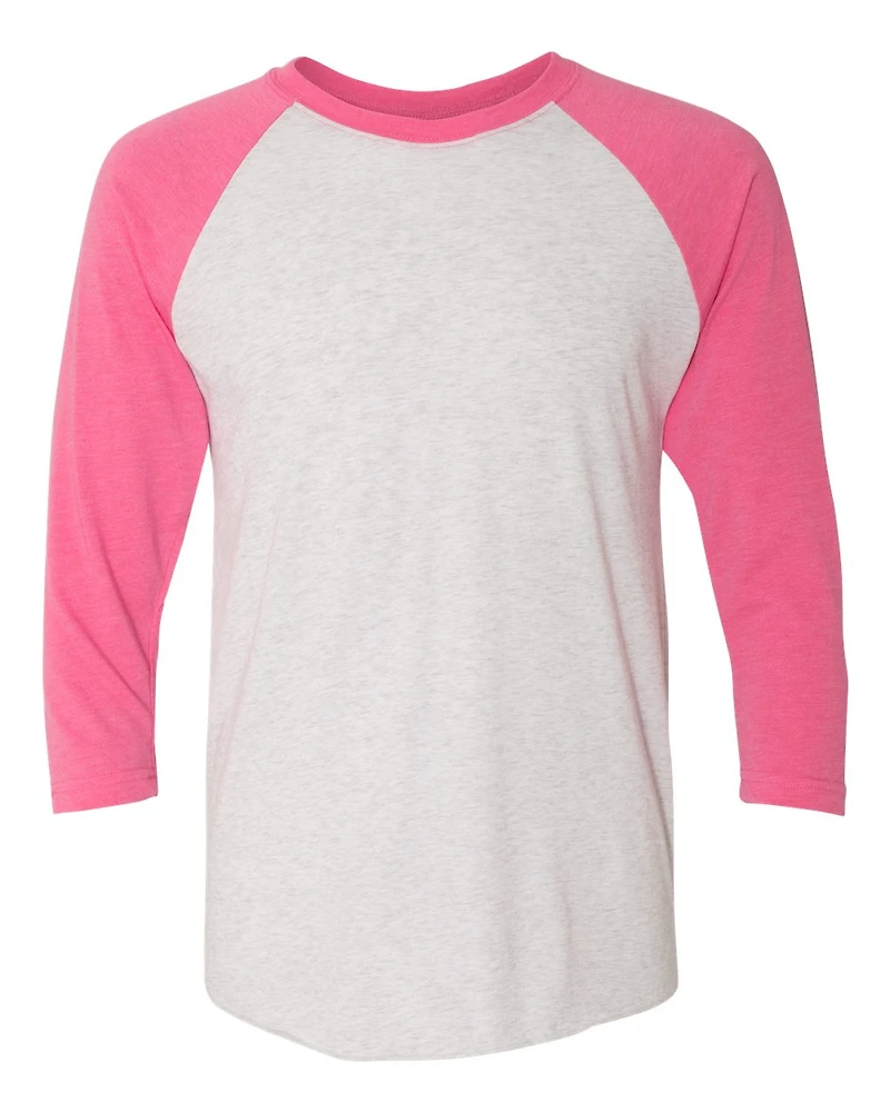 Unisex Triblend Three-Quarter Raglan T-Shirt