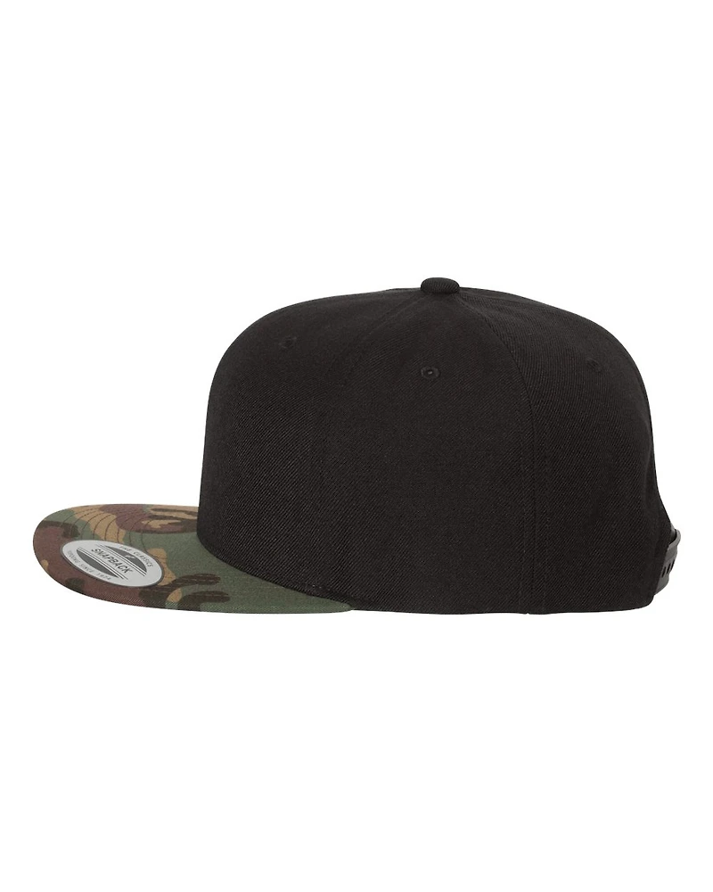 Casquette Snapback à Visière Plate Premium | T-Shirt Time