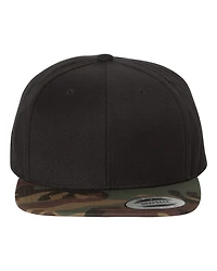 Casquette Snapback à Visière Plate Premium | T-Shirt Time