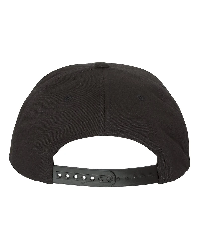 Lightly-Structured Five-Panel Snapback Cap | T-Shirt Time