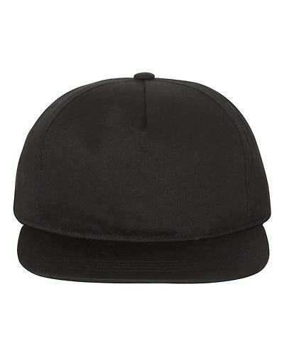 Lightly-Structured Five-Panel Snapback Cap | T-Shirt Time