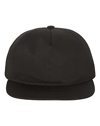 Lightly-Structured Five-Panel Snapback Cap | T-Shirt Time