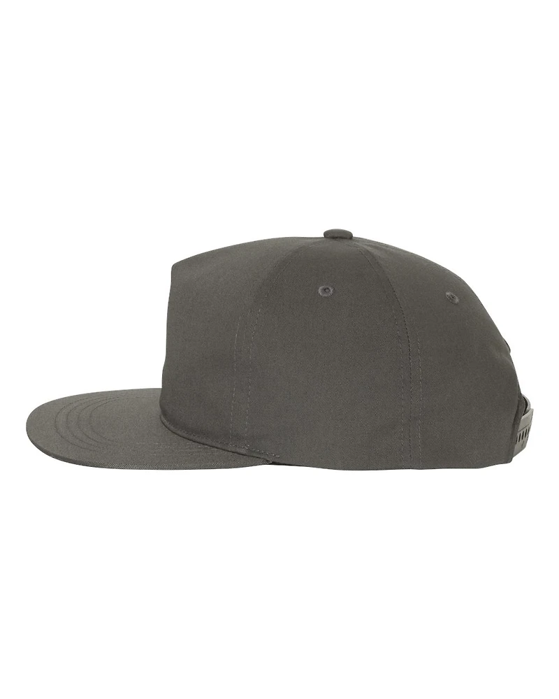Casquette Snapback Cinq Panneaux Légèrement Structurée | T-Shirt Time