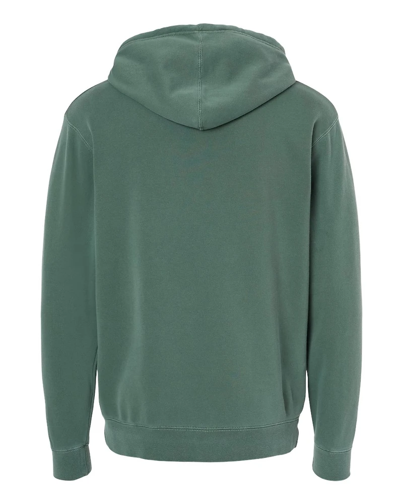Unisex Midweight Pigment-Dyed Hooded Sweatshirt | T-Shirt Time
