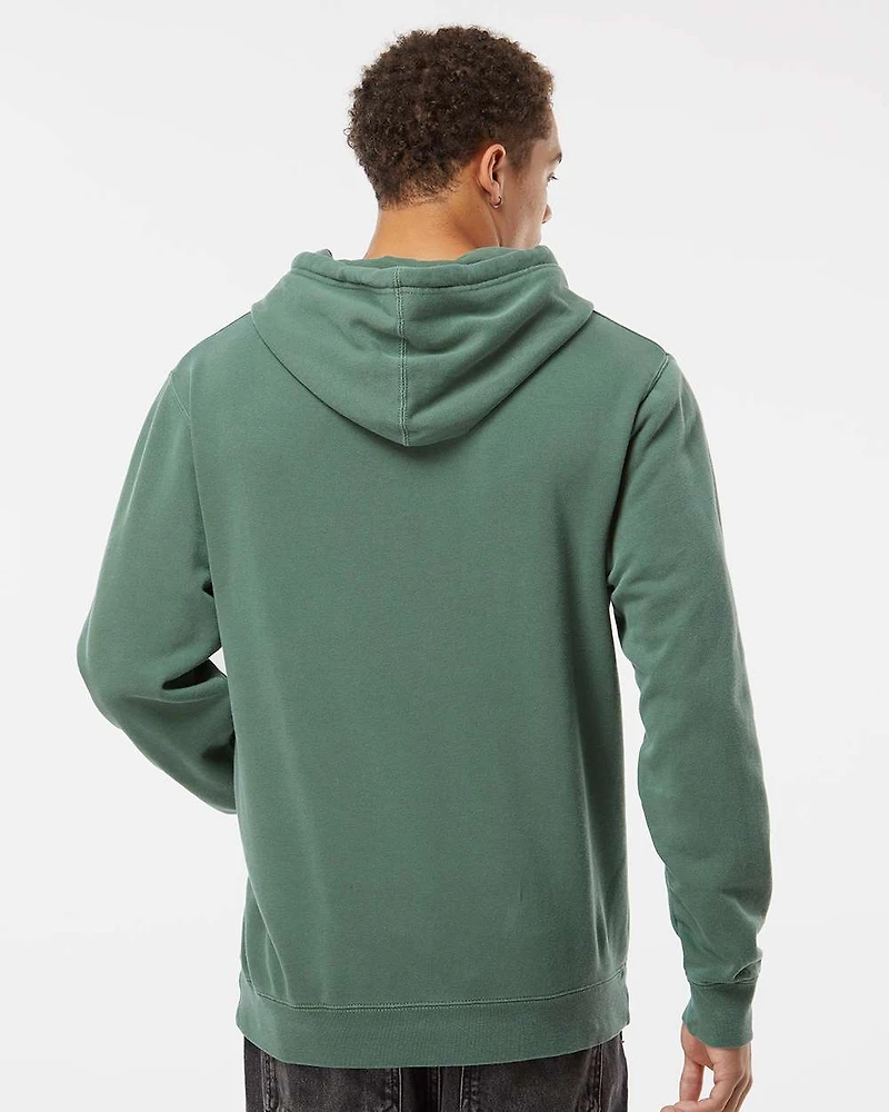 Unisex Midweight Pigment-Dyed Hooded Sweatshirt | T-Shirt Time