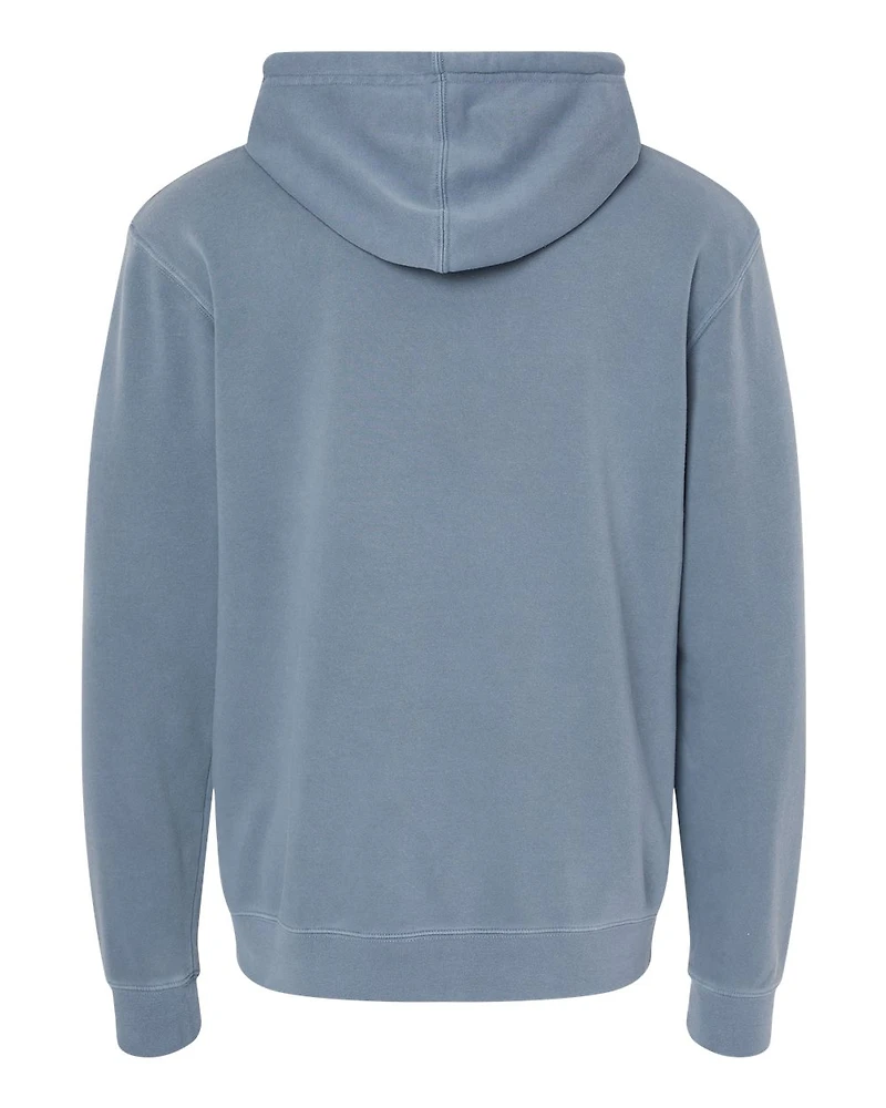 Unisex Midweight Pigment-Dyed Hooded Sweatshirt | T-Shirt Time