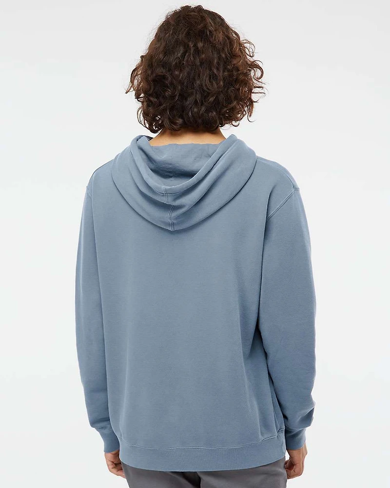 Unisex Midweight Pigment-Dyed Hooded Sweatshirt | T-Shirt Time
