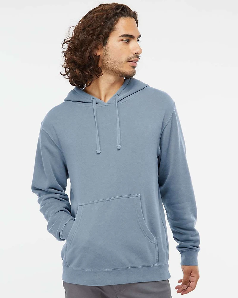 Unisex Midweight Pigment-Dyed Hooded Sweatshirt | T-Shirt Time