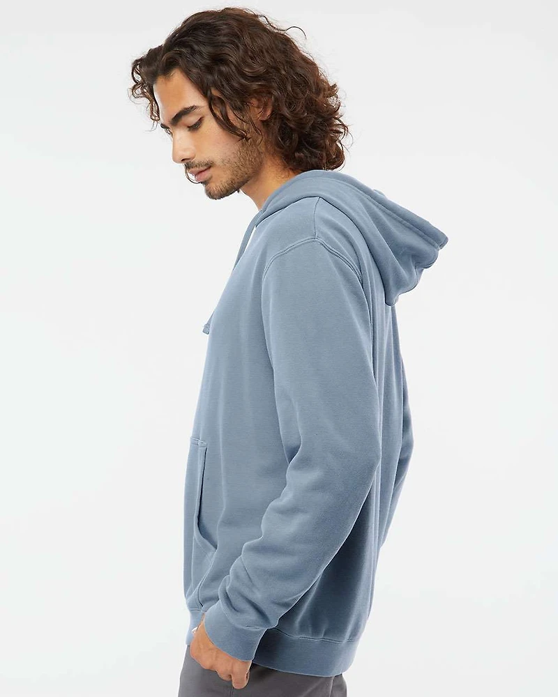 Unisex Midweight Pigment-Dyed Hooded Sweatshirt | T-Shirt Time