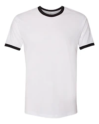 T-Shirt Ringer en Coton Unisexe