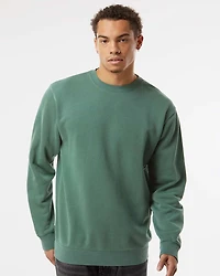 Unisex Midweight Pigment-Dyed Crewneck Sweatshirt | T-Shirt Time