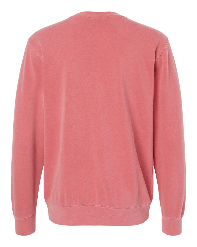 Unisex Midweight Pigment-Dyed Crewneck Sweatshirt
