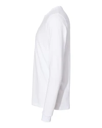 T-shirt à manches longues suédé unisexe
