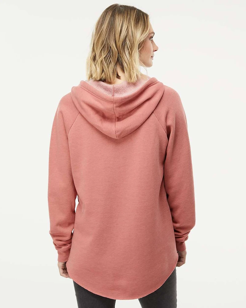 Sweat à Capuche Léger California Wave pour Femmes