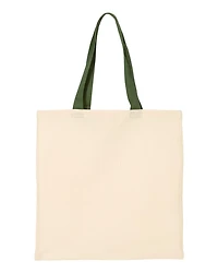 Tote Économique avec Poignées de Couleur Contrastante | T-Shirt Time