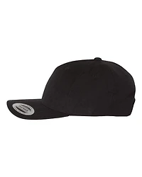 Premium Five-Panel Curved Bill Snapback Cap | T-Shirt Time