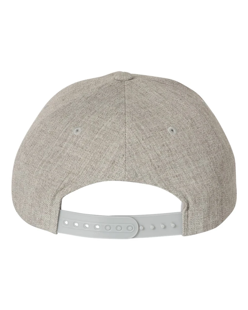 Casquette Snapback à Cinq Panneaux Visière Courbée Premium | T-Shirt Time