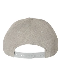 Casquette Snapback à Cinq Panneaux Visière Courbée Premium | T-Shirt Time