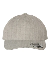 Casquette Snapback à Cinq Panneaux Visière Courbée Premium | T-Shirt Time