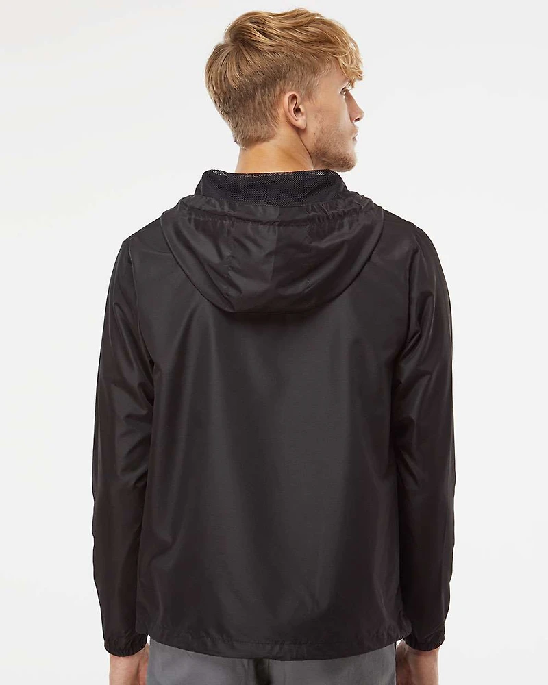 Unisex Lightweight Quarter-Zip Windbreaker Pullover Jacket | T-Shirt Time